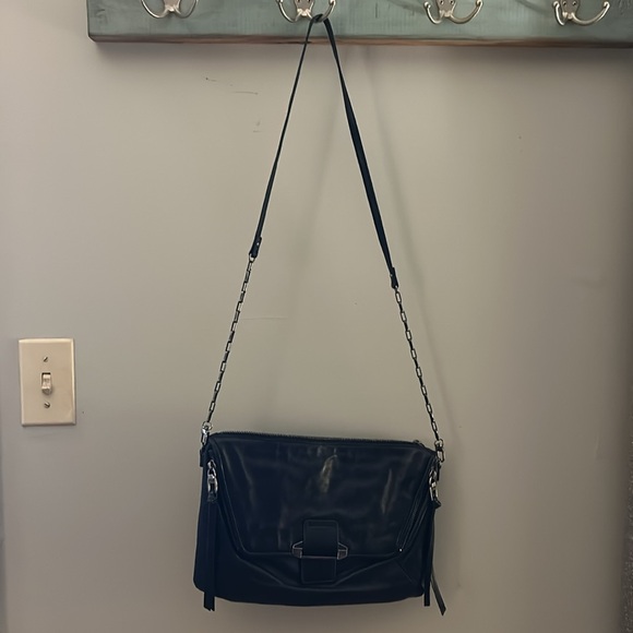 Kooba Black Leather Crossbody/Clutch - Picture 9 of 15